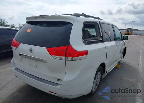 2011 Toyota Sienna Limited from USA, damaged, VIN 5TDDK3DC8BS005593